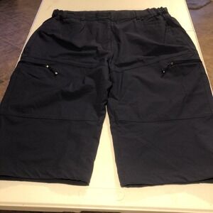 Aero Tech Designs Shorts Men XL Cargo Bike Cycling Nylon Pockets Zip Stretch